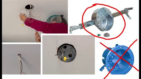 ceiling light junction box types|light fixture with junction box.